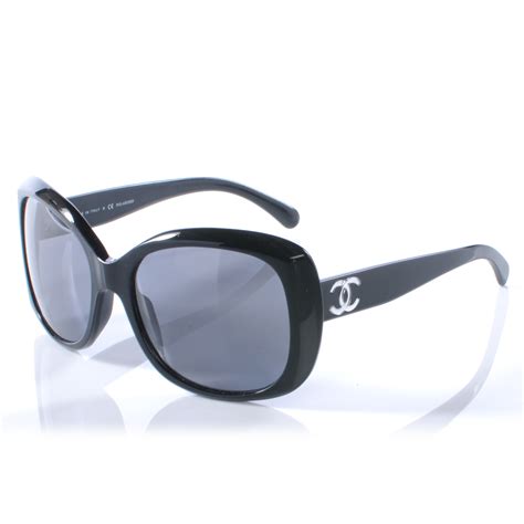 chanel black sunglasses 5183|CHANEL Acetate Polarized CC Sunglasses 5183 Black.